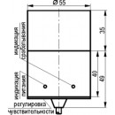 Бесконтактный выключатель ISN H52A5-31P-R35-LZ