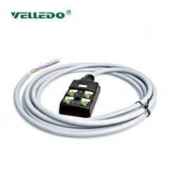 Распределительная коробка VELLEDQ M8-A3-4K3P-5.0TL/GY